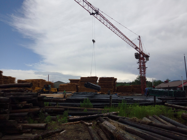 防腐油木桿、防腐油炸桿1